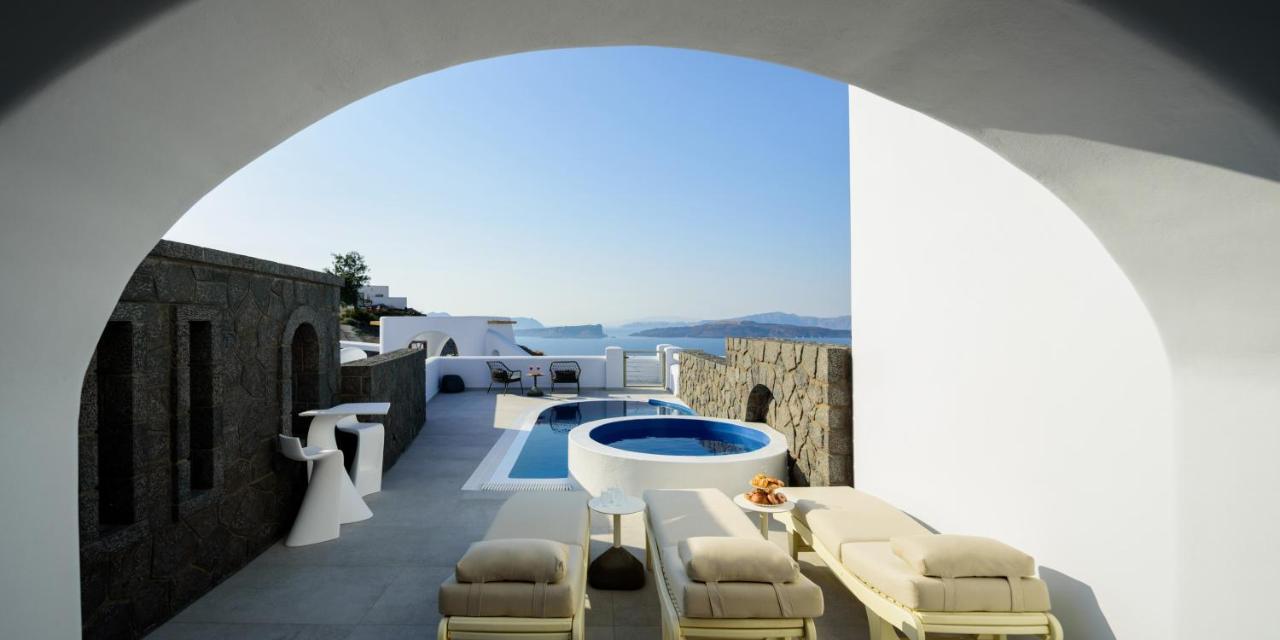 Acro Blue Luxury Villas Акротири Экстерьер фото